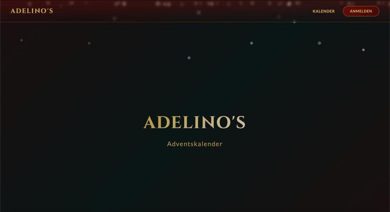 Adelinos Adventskalender